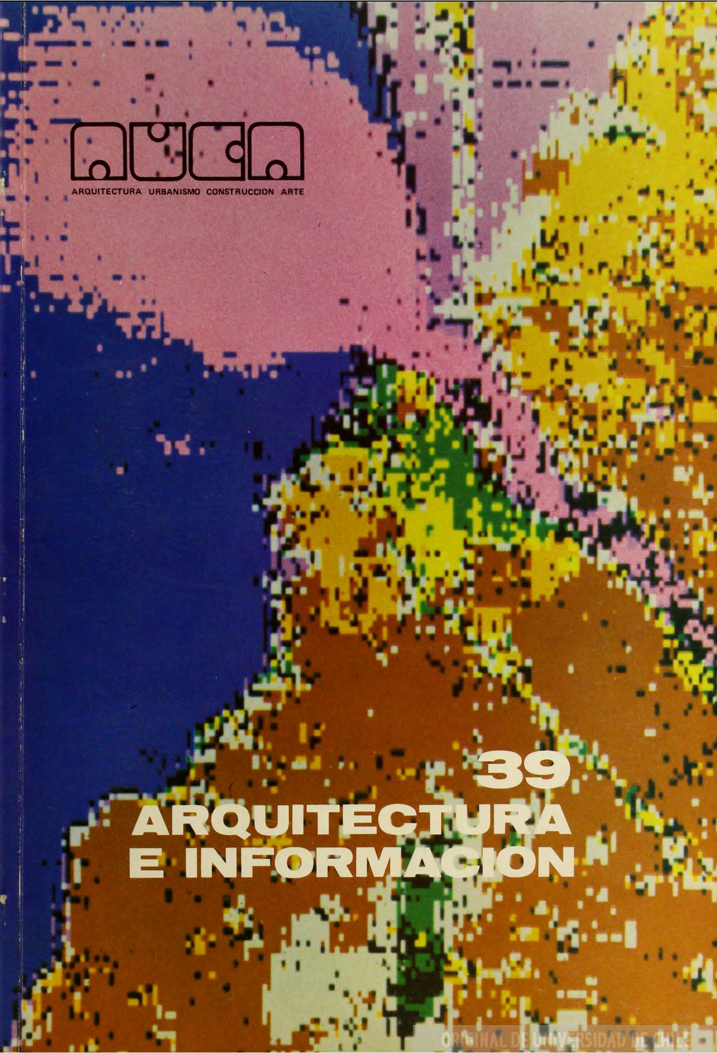 							Ver Núm. 39 (1980): Arquitectura e Información
						